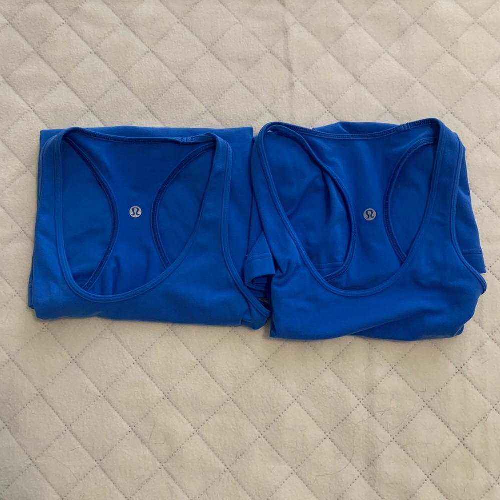 Lot of 2 Lululemon Racerback Tanks